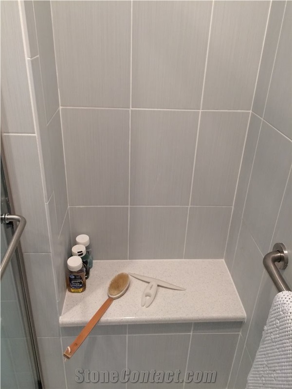 Specchio White by Hanstone Quartz for Vanity Top