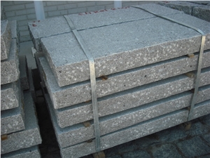Granito Recta Wrought Kerbstones, Grey Granite Road Stone Kerbstones