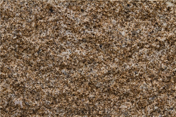 Amarelo Mondim Granite Fan Shape Walk Way Cubic Stone Pattern, Yellow Granite Pavers