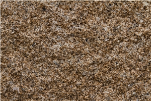 Amarelo Mondim Granite Fan Shape Walk Way Cubic Stone Pattern, Yellow Granite Pavers