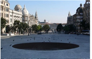Cinza Montemuro Granite Cobble Stone, Cube Stone, Grey Granite Cube Stone & Pavers