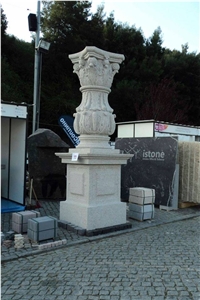 Granito Cinza Ariz Granite Fountain, Grey Granite Fountains Portugal