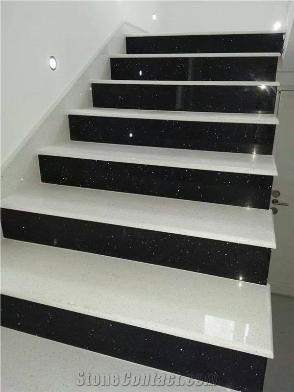 Bianco Stardust,Nero Stardust Stairs