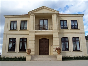 Gambier Limestone Plainface Veneer, Plainface Ashlar, Beige Limestone for Building