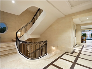 Gambier Limestone Plainface Veneer, Plainface Ashlar, Beige Limestone for Building
