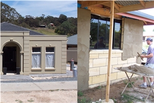 Gambier Limestone Render Grade Limestone Wall Tile