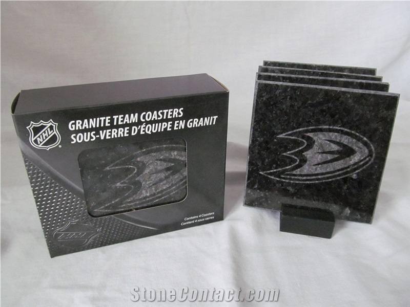 Granite Nhl Team Coasters