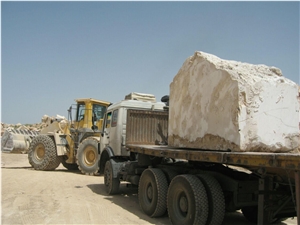 Stones, Iran Beige Marble Block