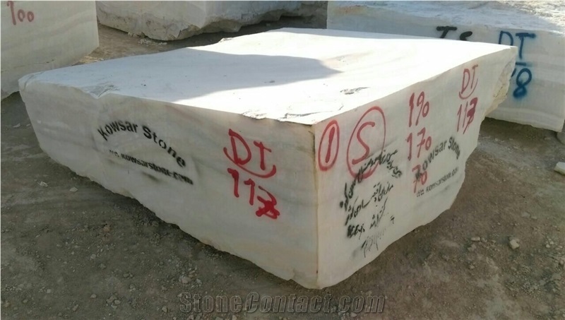 Stones, Iran Beige Marble Block