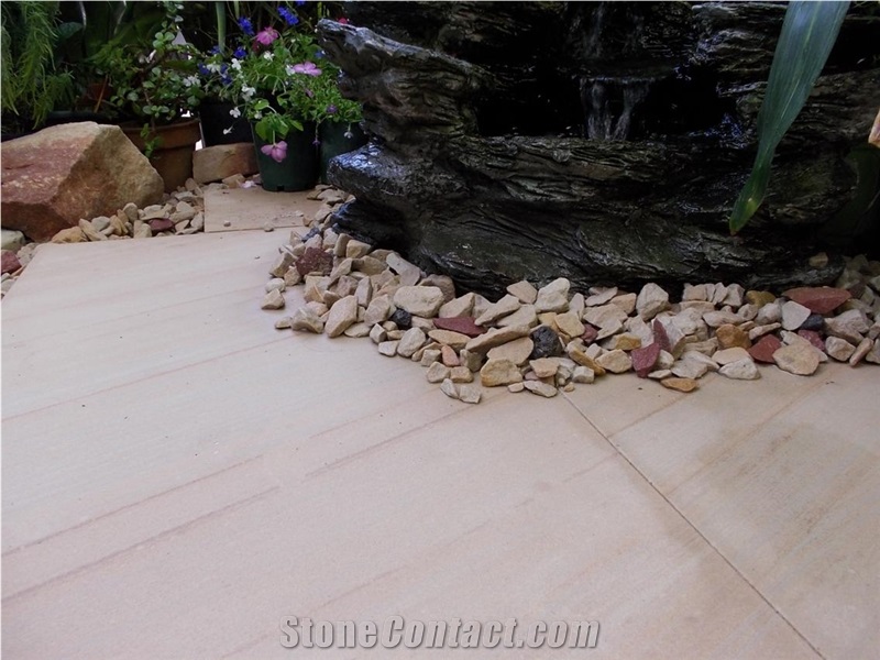 Grampians Sandstone Terrace Floors, Patio Pavers