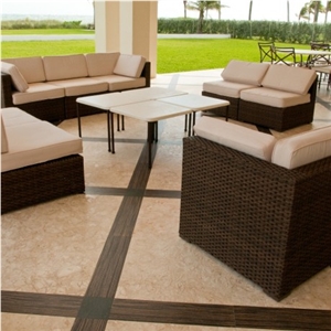 Shells Reef Coral Stone Floor Tiles