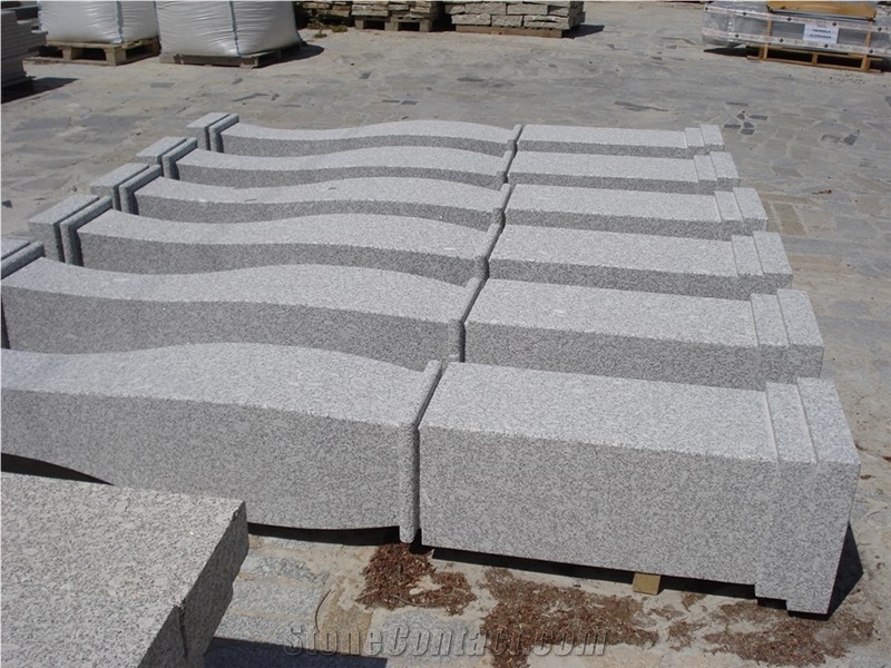 Grey Granite Architectural Columns