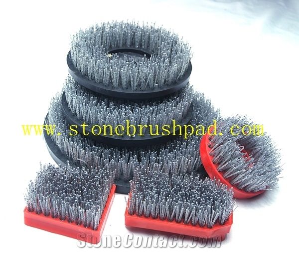 Abrasive Brush for Antique Stone Surface