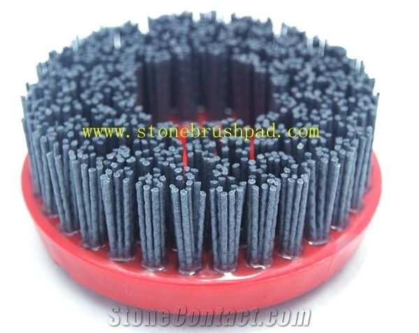 Snail Lock Abrasive Brush for Antique Stone Surface