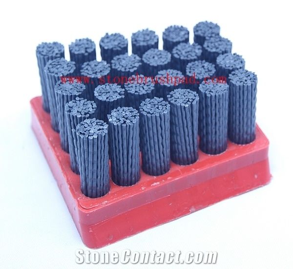 Snail Lock Abrasive Brush for Antique Stone Surface