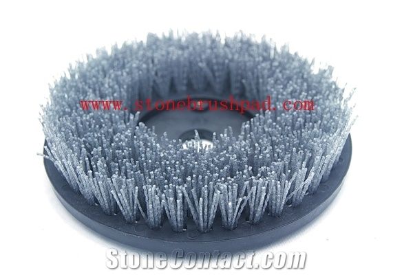 Snail Lock Abrasive Brush for Antique Stone Surface
