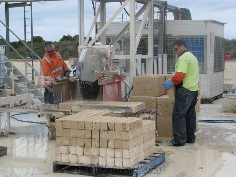 Jaffa Limestone Building Wall Blocks, Reconstituted Limestone