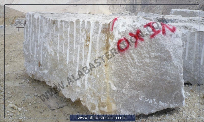 Alabaster Big Blocks Iran