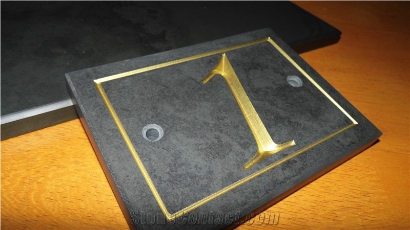 Highland Slate House Number (145mm X 145mm)