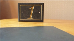 Highland Slate House Number (145mm X 145mm)