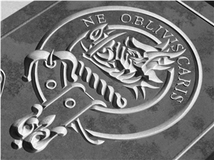 Highland Slate Large Clan Crest Plaque