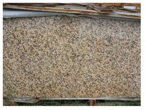 Tiger Skin Yellow Granite Polished Slabs