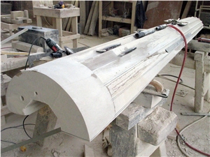 Indiana Buff Limestone Carved Column