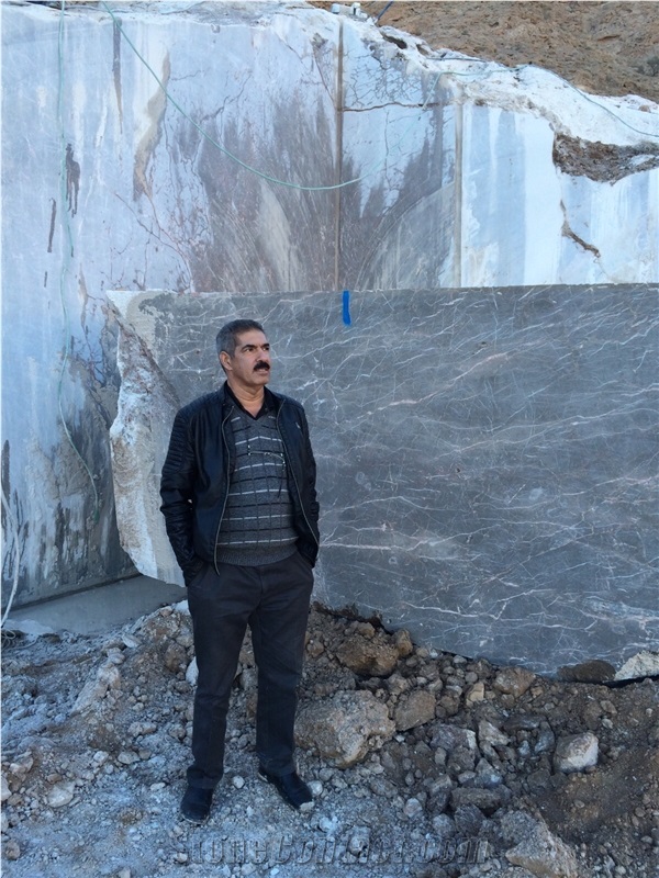 Gray Marble Blocks Iran