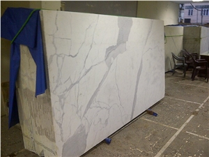 Chinese Natural Stone Tile Absolute White Marble Price Bianco Carrara Cd Marble Block