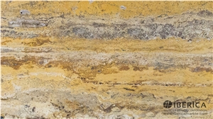 Travertino Amarillo Wall and Floor Tiles, Yellow Travertine Floor Tiles, Wall Tiles Spain