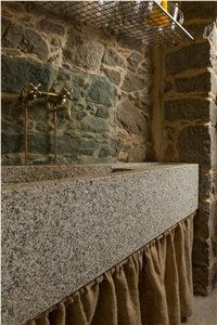 Rosa Sardo Beta Granite Farm Sink