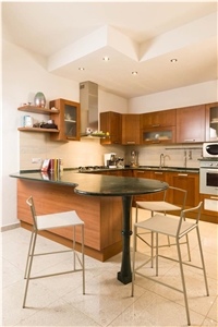 Verde Assoluto Marble Kitchen Countertop