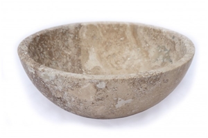 Travertino Chocolate - Mexican Noce Travertine Wash Basin
