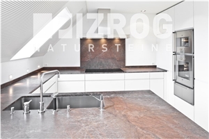 Silestone Grey Amazon Kitchen Countertop