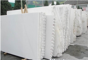 Own Quarry and Factory Lowest Price Pure White Marble Tile & Slab Ice Age White Marble