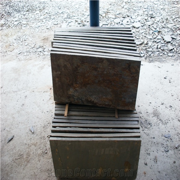 Good Price Black Slate Tiles & Slab