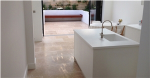 Dijon Infinity Tumbled Limestone Floor Tiles