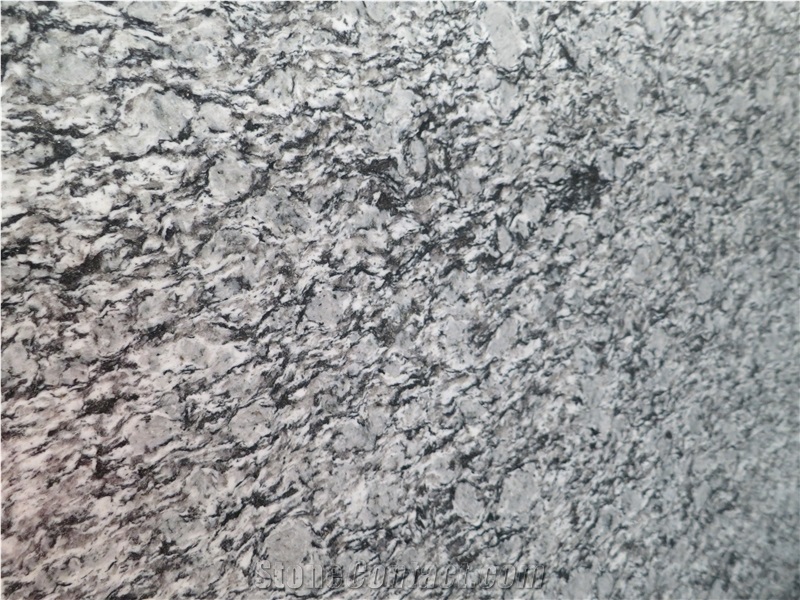 Spray White Granite Tiles & Slabs,Sea-Wave White Granite,Spindrift White Granite,Chinese Grey Granite