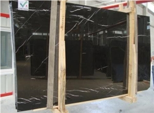Turkish Black Marble Tiles & Slabs, Polished Marble Floor Tiles, Wall Tiles