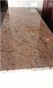 Sivakasi Pink Granite Tile & Slabs, Wall Tile for Wall Design & Decoration