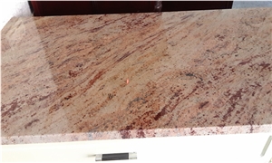 Sivakasi Pink Granite Tile & Slabs, Wall Tile for Wall Design & Decoration