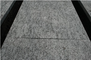 Olive Green Granite Tiles & Slabs, Green Granite Exterior Wall Floor Tiles, Flamed Brush Surface Flooring Paving Stone, Granite Interior Floor Wall Covering Tiles Slabs, Granite Skirting Pattern