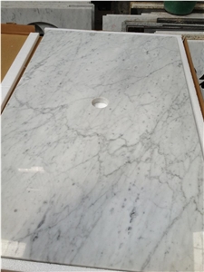 White Marble Kitchen Countertops, Kitchen Island Tops, Kitchen Bar Top,Stone Desk Tops Worktops