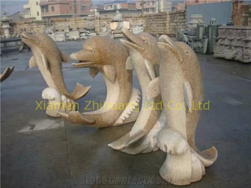 Multicolor Marble Sculpture, Handcarved Sculpture