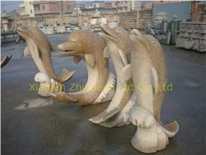 Multicolor Marble Sculpture, Handcarved Sculpture