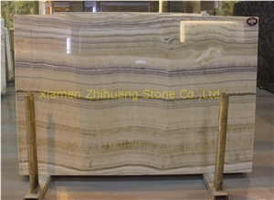 Royal Onyx Polished Slabs & Tiles, China Beige Onyx
