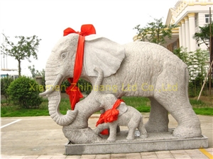 White Wave Granite Elephant Sculpture, Sculpture Ideas White Wave Granite Elephant Sculpture, Sculpture Ideas