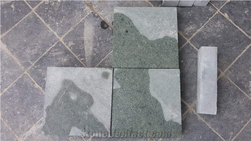 Green Limestone Tiles & Slabs, Floor Tiles, Wall Tiles