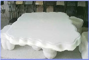 Pure White Marble Table Tops