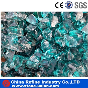 1-3mm Glass Pebbles and Cobbles , Green Glass Pebble Mosaic for Swimming Pool,Pebble Stone Blue Glass Gravel,Crushed Glass Chippings, Crushed Glass